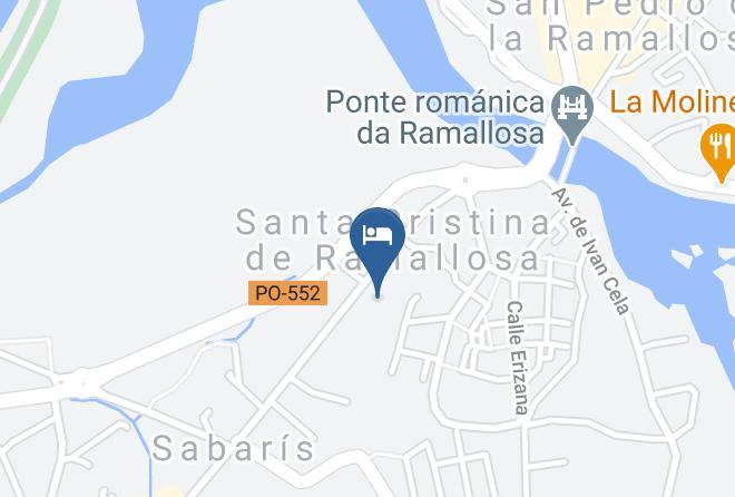 Pontevedra - Hotel Arce Baiona Maps