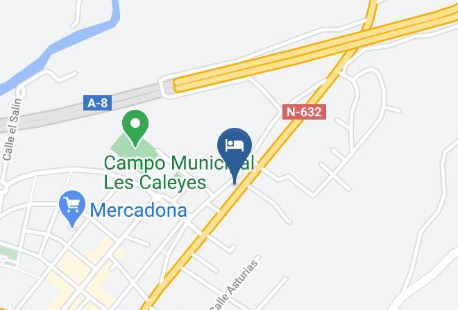 Asturias - Hotel Alameda Maps