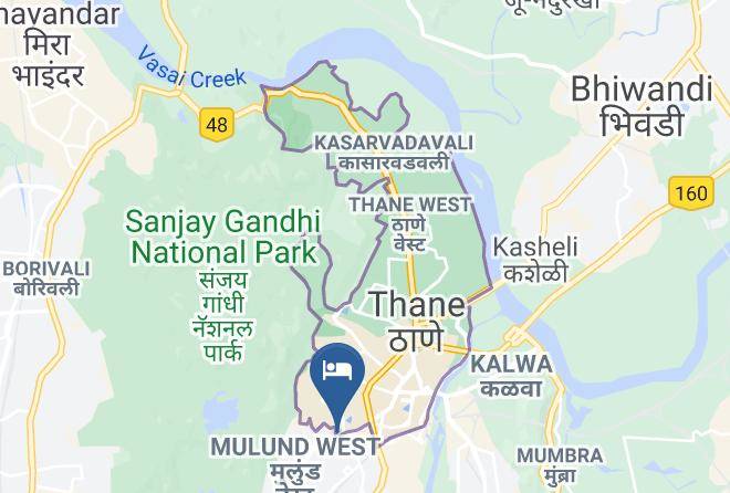 Hotel Archana Residency Hotel In Mulund Mumbai Map