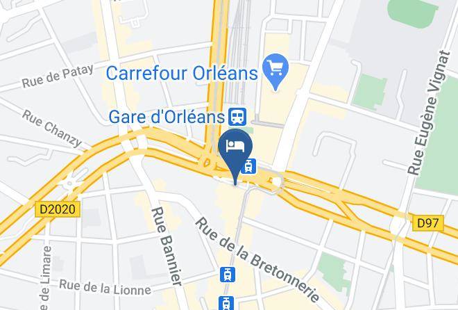 Loiret - Hotel Archange Maps