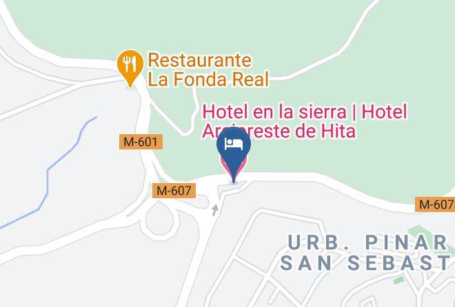 Madrid - Hotel En La Sierra Maps
