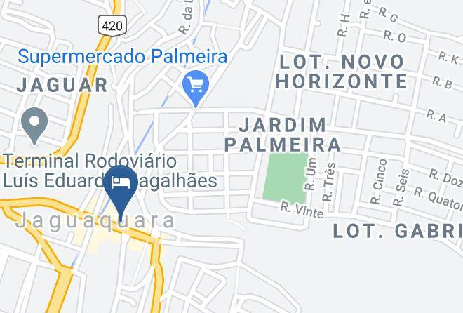 Jaguaquara - Hotel Arco Verde Maps