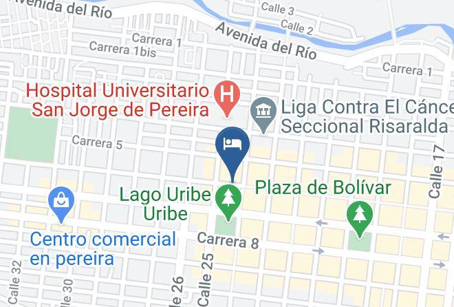 Hotel La Cosecha Map