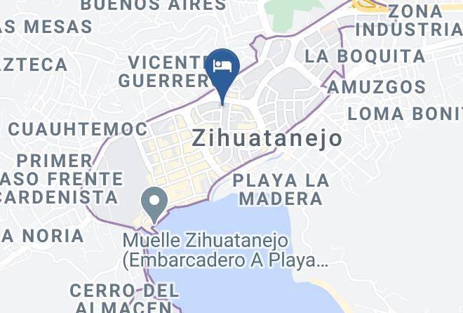 Jose Azueta - Hotel Arcoiris Maps