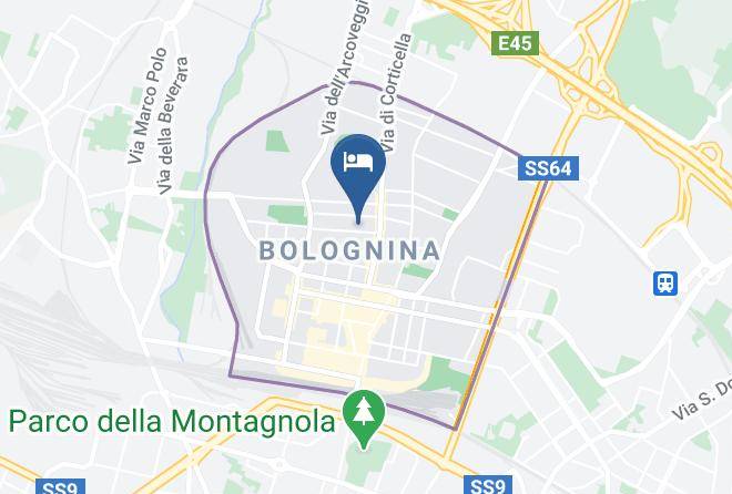 Bologna - Hotel Arcoveggio Maps