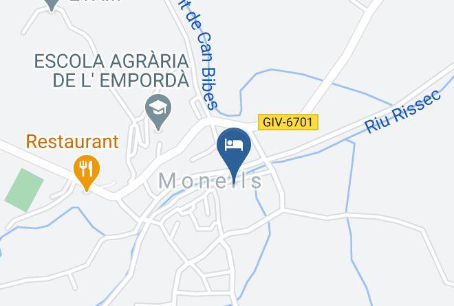 Hotel Arcs De Monells Map