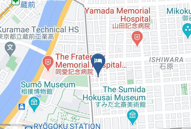 Sumida Ward - Hotel Arcsens Maps