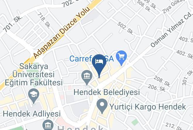 Hendek - Hotel Ardahan Maps