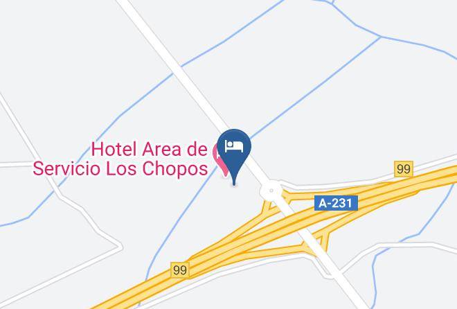 Palencia - Hotel Area De Servicio Los Chopos Maps