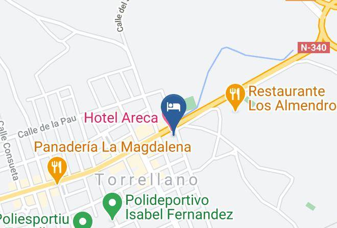 Alicante - Hotel Areca Maps