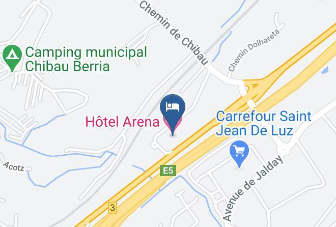 Pyrenees Atlantiques - Hotel Arena Maps