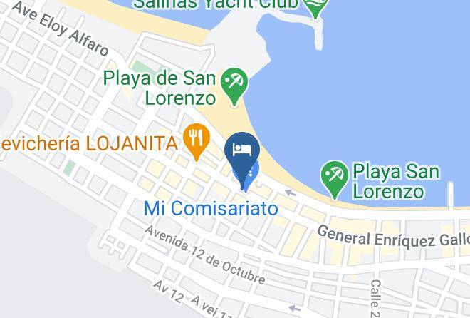 Hotel Arena Blanca Map
