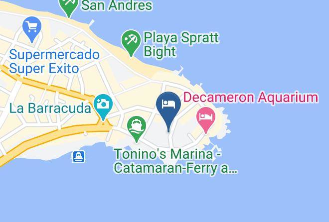 San Andres - Hotel Arena Blanca Maps