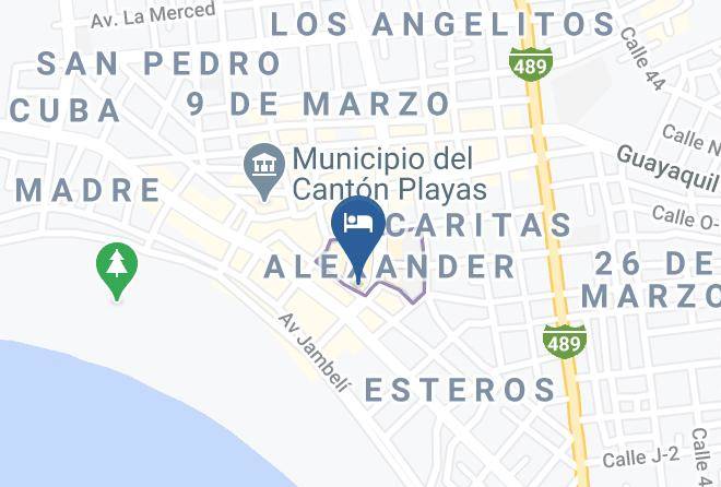 Playas - Hotel Arena Caliente Maps