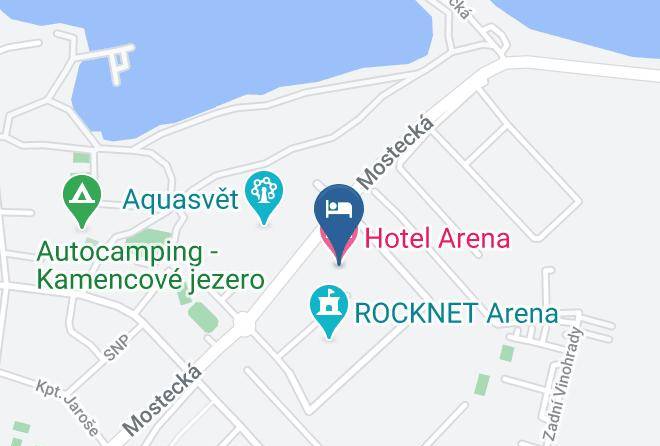 Chomutov - Hotel Arena Maps