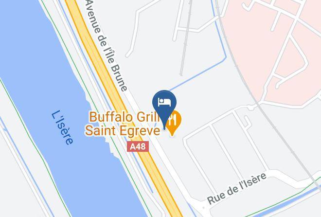 Isere - Hotel Arena Grenoble Maps