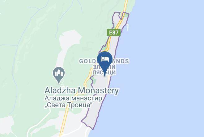 Hotel Arena Mar Map - Varna - Golden Sands