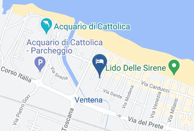 Rimini - Hotel Arena Maps