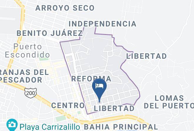 San Pedro Mixtepec Distrito 22 - Hotel Arena Surf Puerto Escondido Maps
