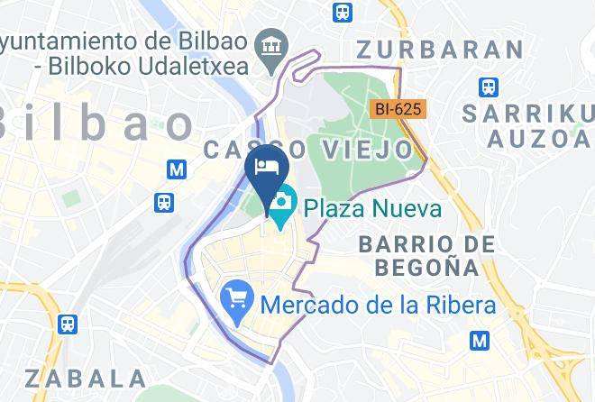Bizkaia - Sercotel Arenal Bilbao Maps