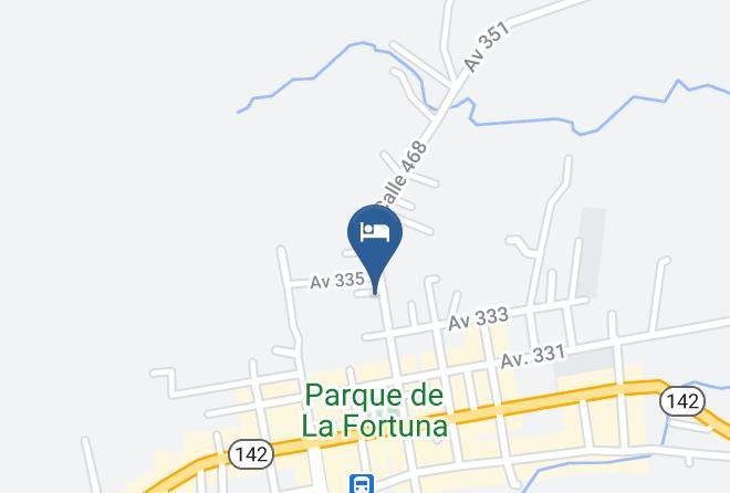 San Carlos - Hotel Arenal Rabfer Maps