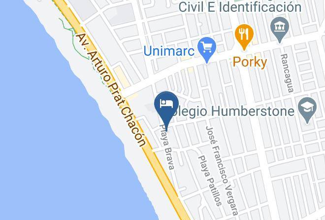 Iquique Province - Hotel Arenas Blancas Maps