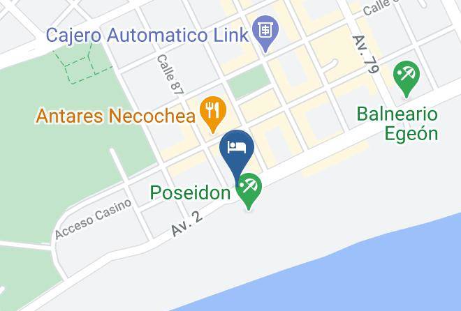 Necochea - Hotel Arenas Del Sol Maps