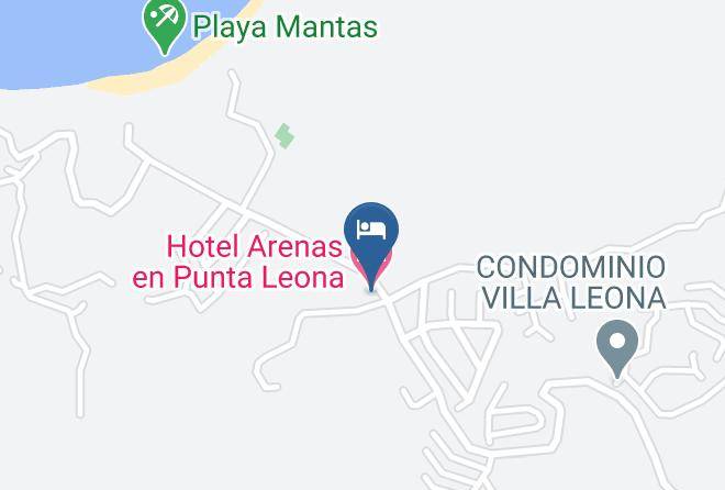 Hotel Arenas En Punta Leona Map