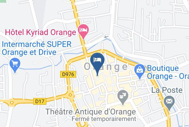Vaucluse - Hotel Arene Maps
