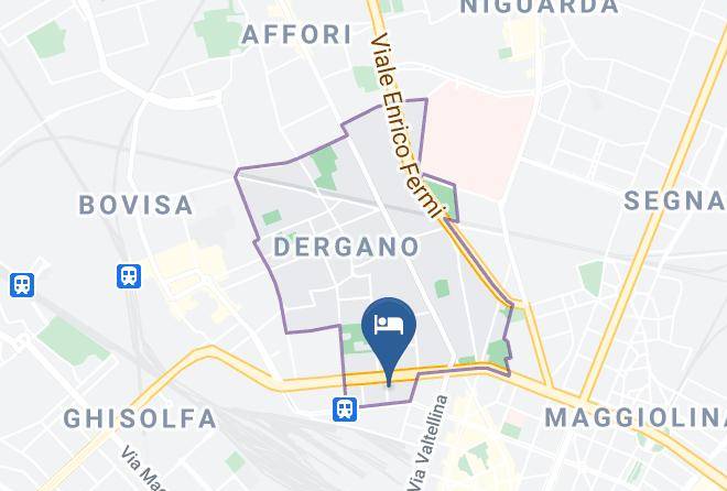 Milan - Hotel Ares Maps