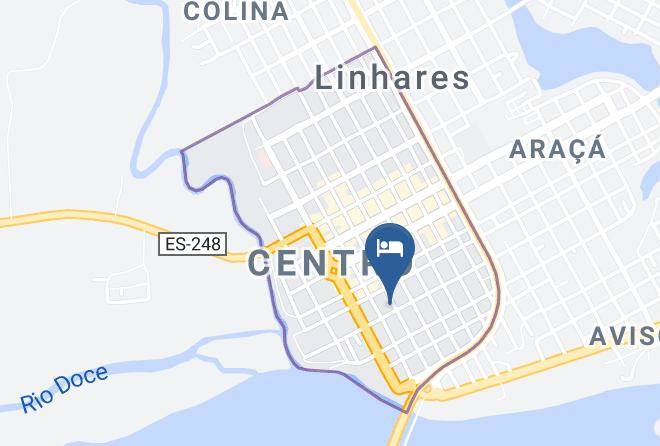 Linhares - Hotel Arezzu Maps
