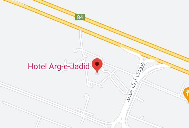 Kerman - Hotel Arg E Jadid Maps