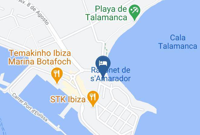Hotel Argos Ibiza Map