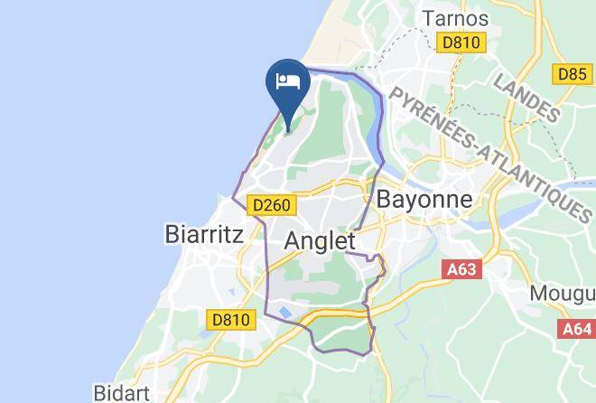 Pyrenees Atlantiques - Hotel Arguia Maps