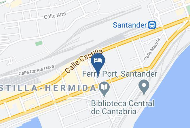 Santander - Hotel Arha Santander Maps