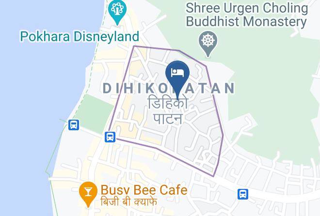 Pokhara - Hotel Arhant Inn Maps