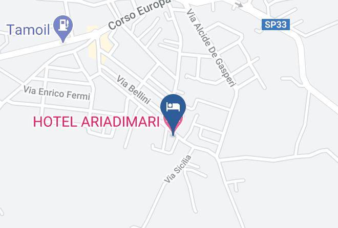 Sassari - Hotel Ariadimari Maps