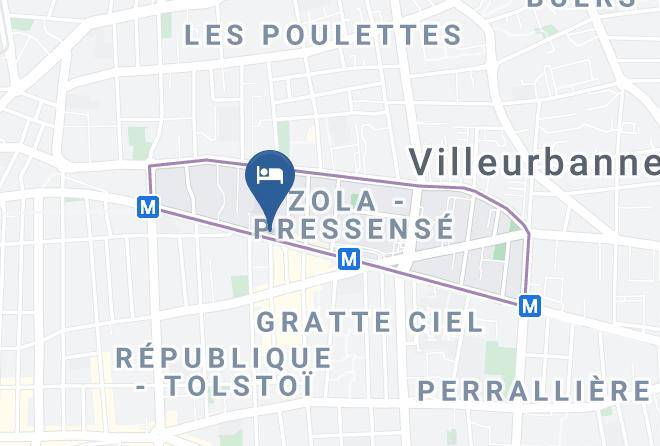 Rhone - Hotel Ariana Lyon Villeurbanne Maps