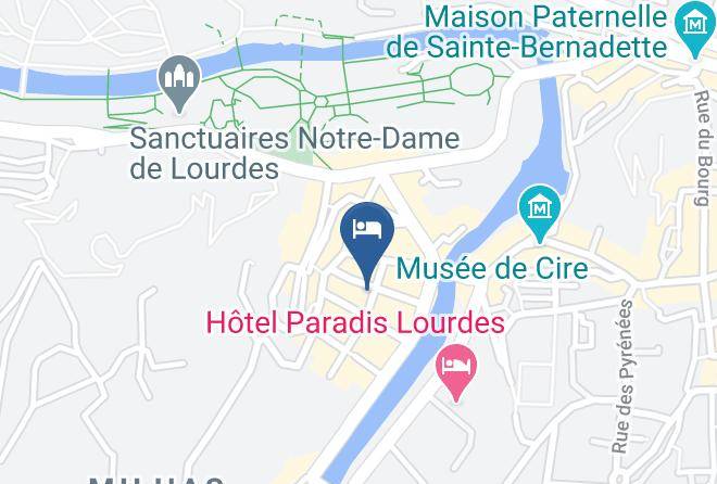 Hautes Pyrenees - Hotel Ariane Maps