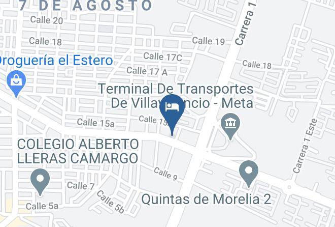 Villavicencio - Hotel Ariari Azul Maps