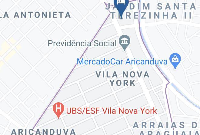 Sao Paulo Aricanduva - Hotel Aricanduva Maps
