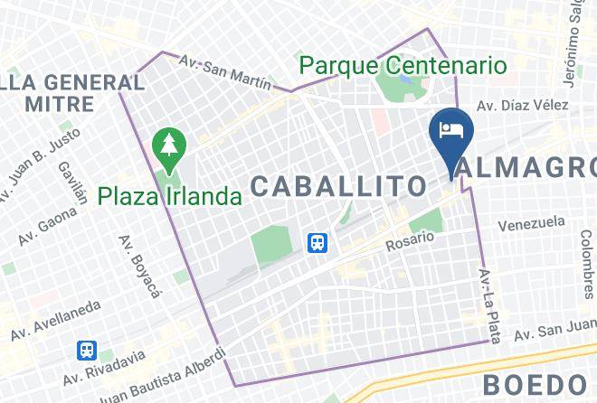 Buenos Aires - Hotel Aries Maps