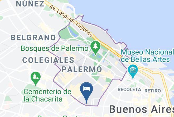 Buenos Aires - Hotel Aries Palermo Maps