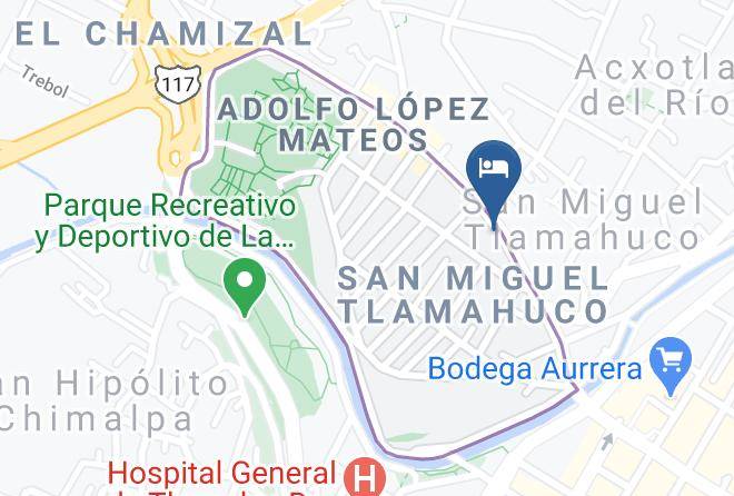 Tlaxcala De Xicohtencatl Adolfo Lopez Mateos - Hotel Aries Tlaxcala Maps