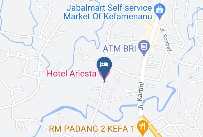 North Central Timor Regency - Hotel Ariesta Maps