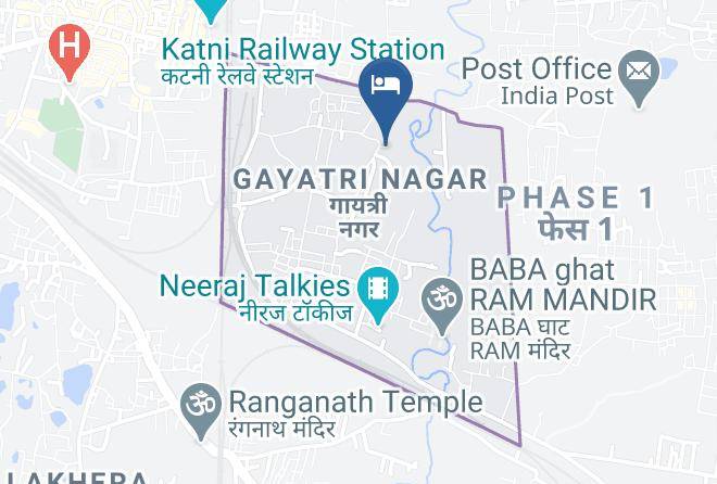 Murwara - Hotel Arihante Palace Maps