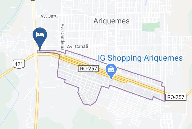 Ariquemes - Hotel Ariquemes Maps