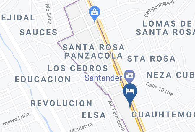 Oaxaca De Juarez - Hotel Arisa Maps