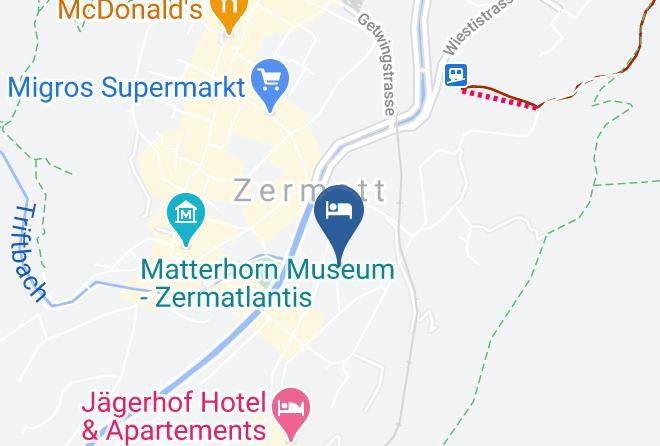 Visp - Hotel Aristella Swissflair Maps