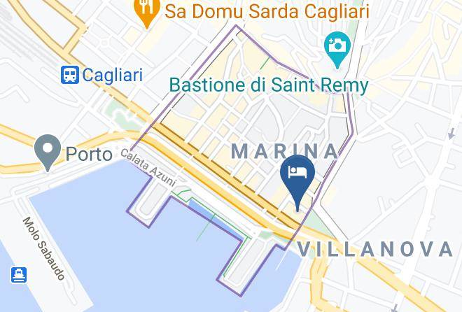 Cagliari - Hotel Aristeo Maps